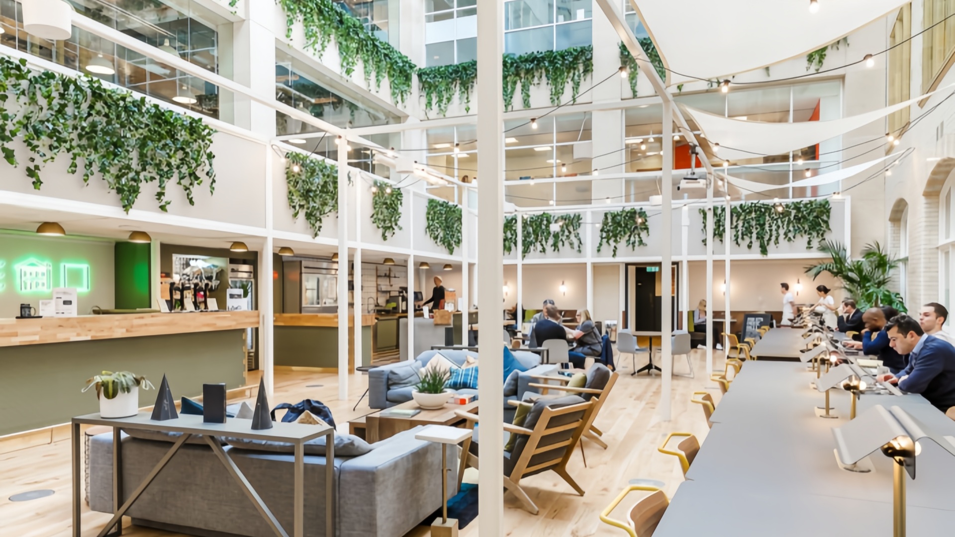 Коворкинг офисы Wework в Лондоне