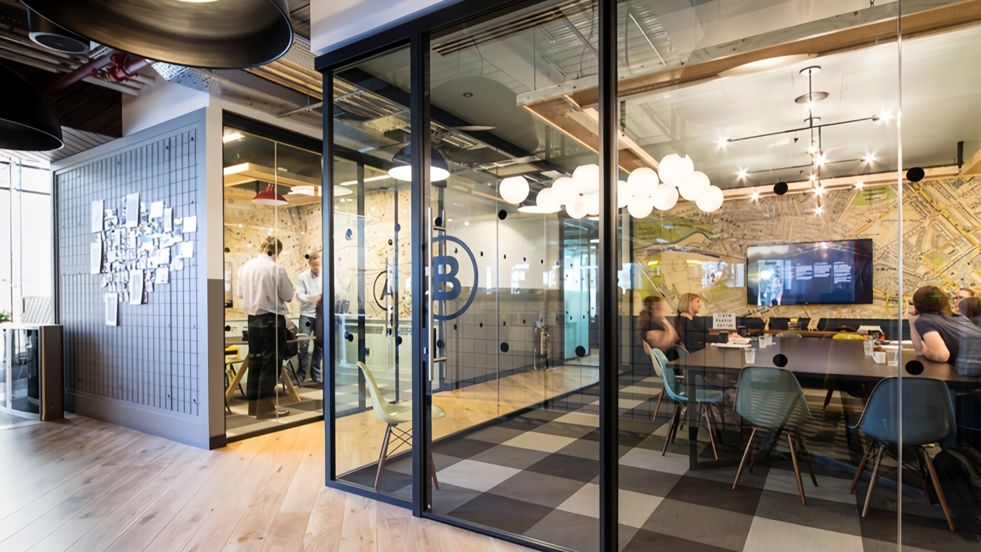 дизайн офиса wework