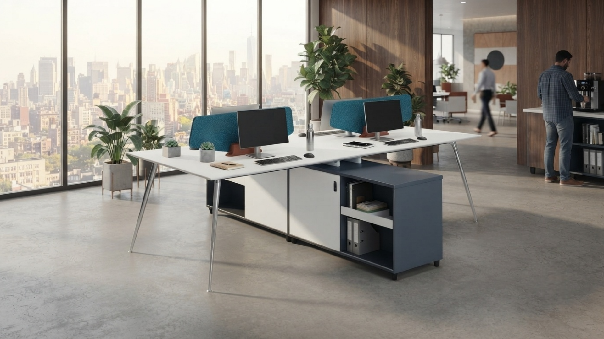 modular workstation for 4 (7) модульное рабочее место на 4 (7)