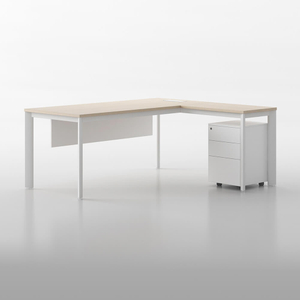 L-образная рабочая станция для офисного стола