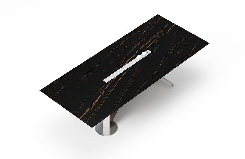 Стол для конференц-зала из спеченного камня для офиса