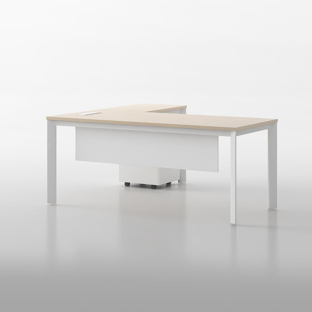 L-образная рабочая станция для офисного стола