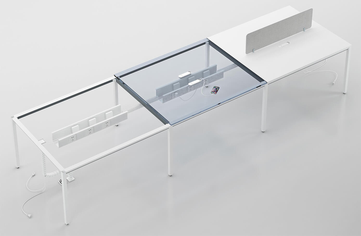 обычное расположение проводов