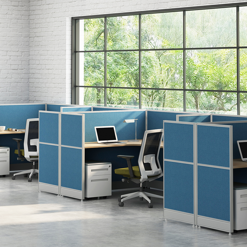 Современные современные офисные кабинки