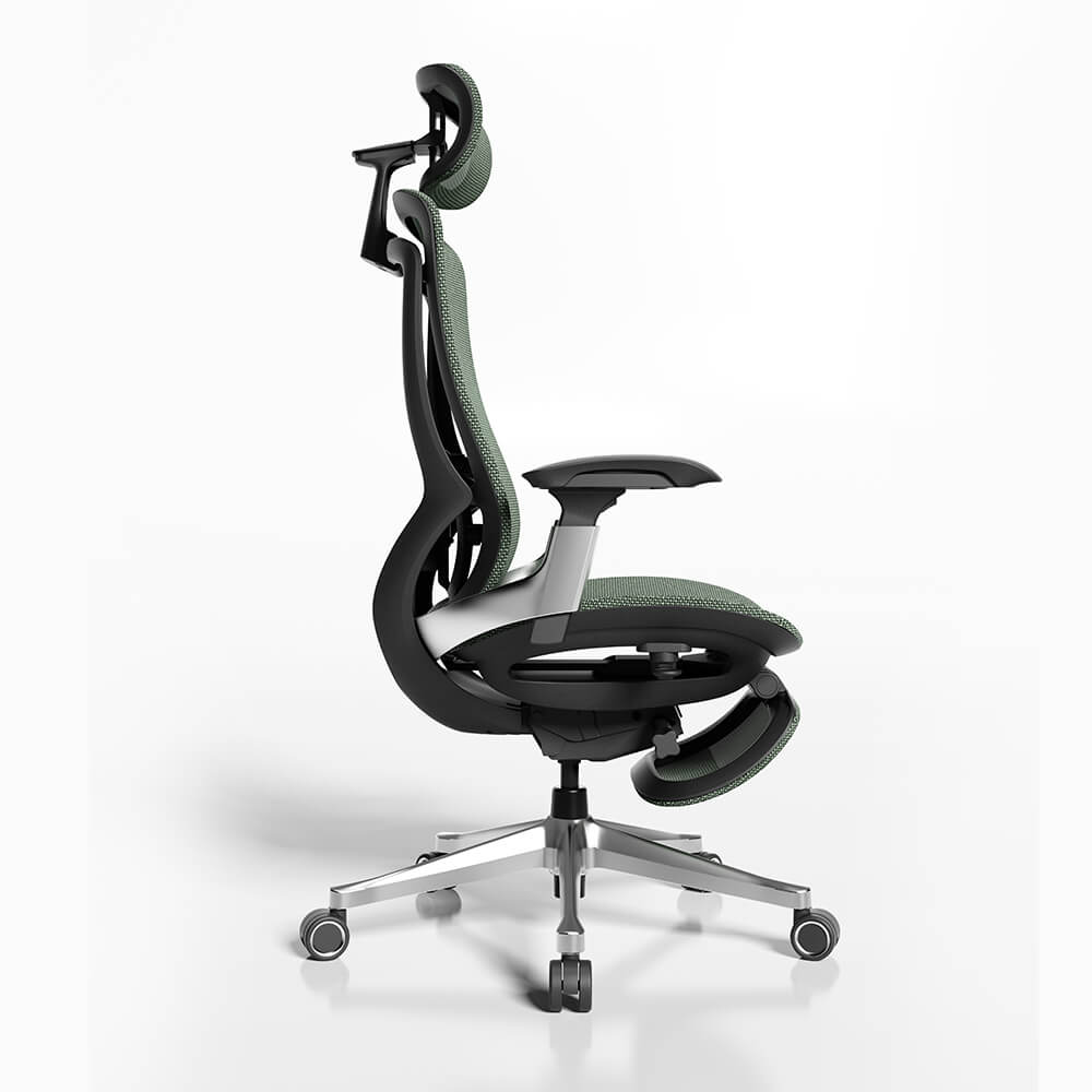 Сетчатое офисное кресло с поясничной поддержкой