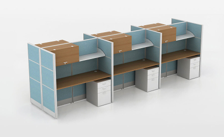 Кабины колл-центра