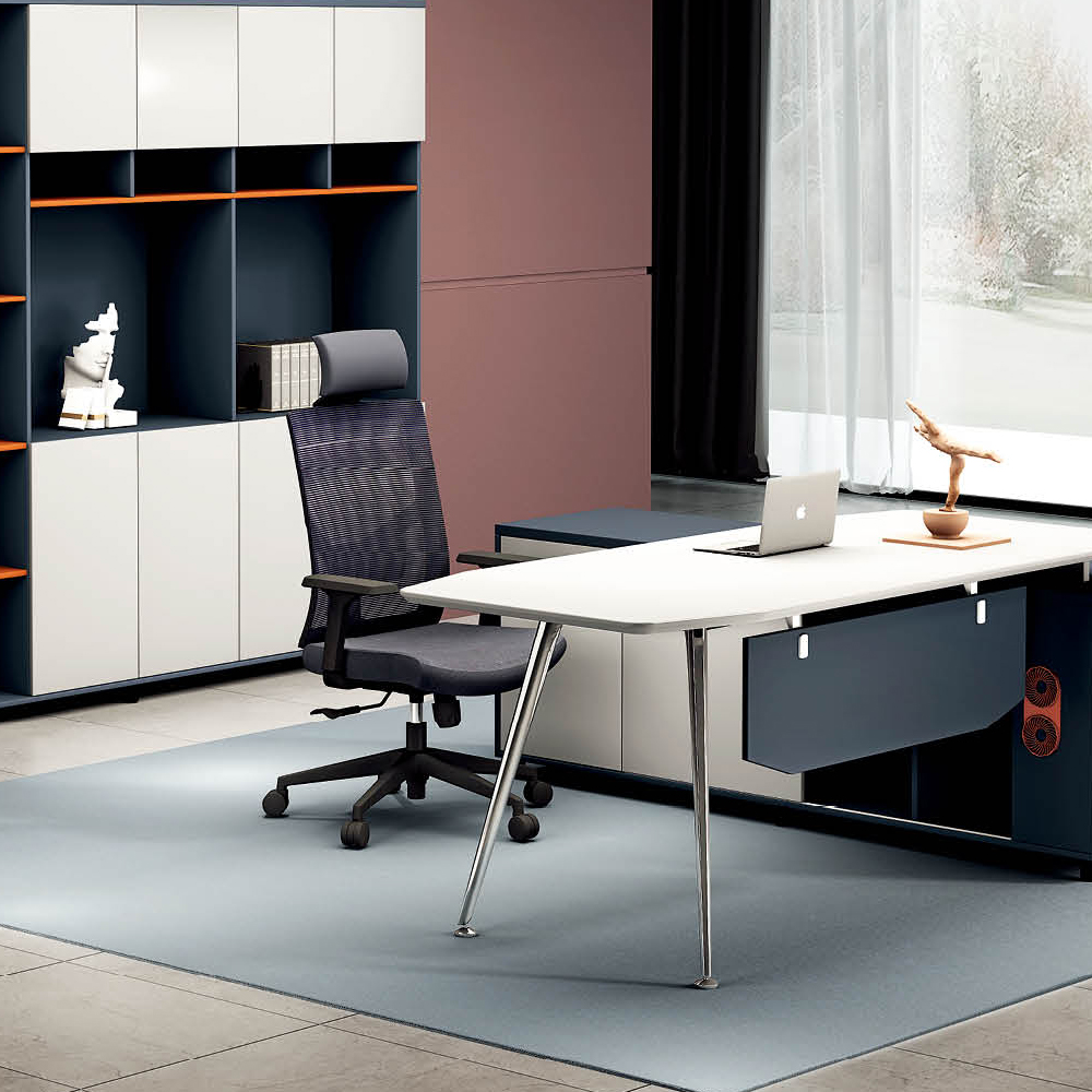 Кресло для руководителей серии JUEDU CHAIR |В645*Д695*В1185/1285(мм)