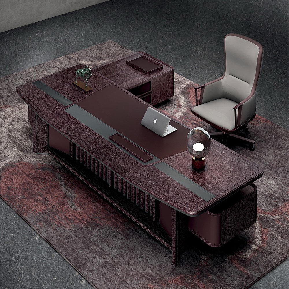 Высококачественная роскошная деревянная современная офисная мебель
