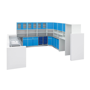 Офисная мебель для врачей, настенные шкафы