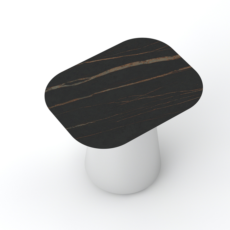 Роскошный индивидуальный журнальный столик, изготовленный Sinteredstone