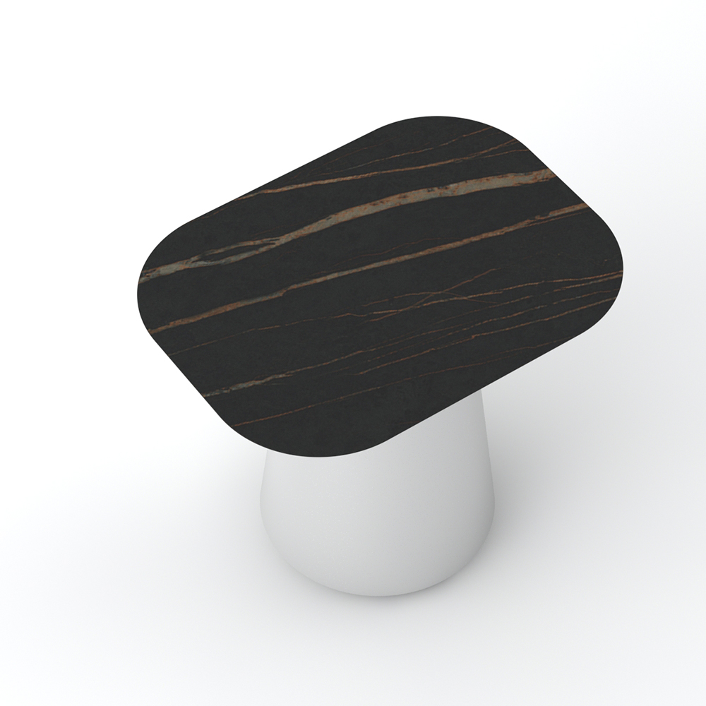 Роскошный индивидуальный журнальный столик, изготовленный Sinteredstone