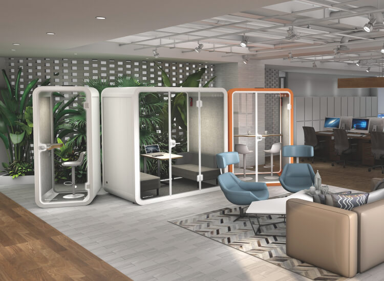 Ряд пространств, уравновешивающих потребности «я» и «мы», дает людям контроль над своей конфиденциальностью и комфортом.