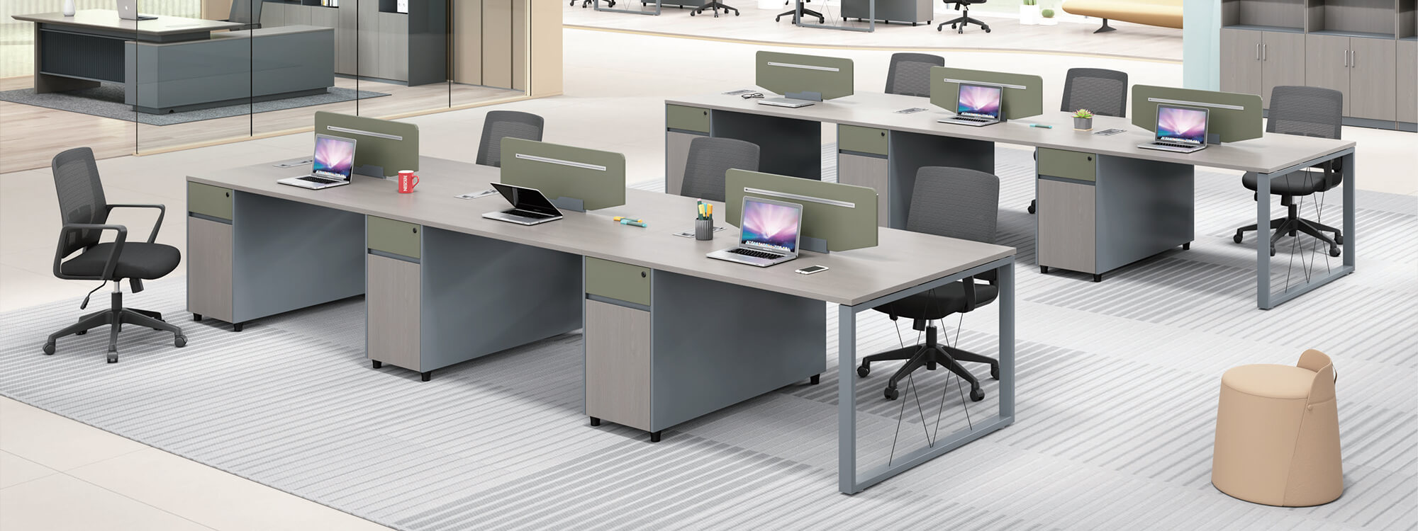 Деревянные рабочие места Jiangnan