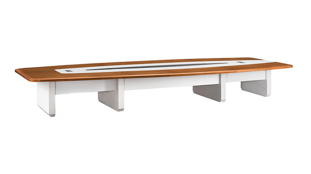Конференц-стол в форме лодки